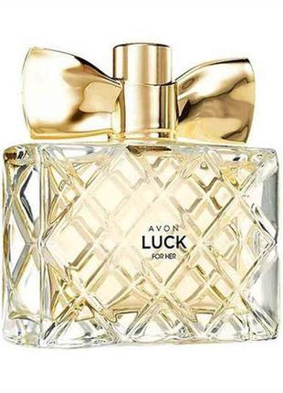 Luck  for her avon