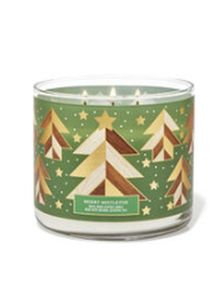 Свеча bath and body works merry mistletoe