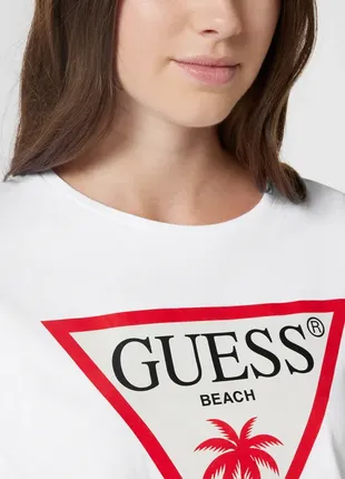 Топ футболка guess triangle logo top2 фото