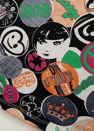 Vdp италия кофточка футболка микрофибра-эластик короткиt рукава чёрная/белая/разноцветная женская8 фото