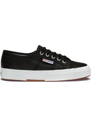 Кеды superga 2750 lamew черные 41.5 eu