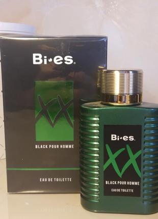 Bi-es xx black pour homme
 туалетная вода для мужчин 100мл