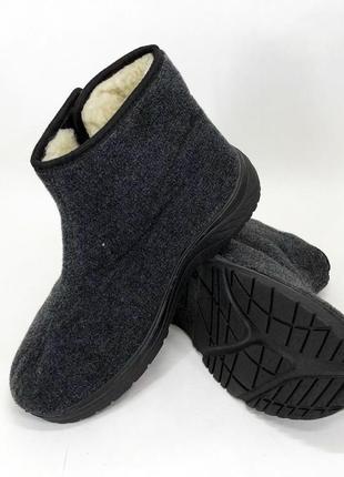 Чоботи чоловічі 44 розмір / зимові чоботи / чоботи / черевики зимові чоловічі / зимові черевики / робочі чоботи