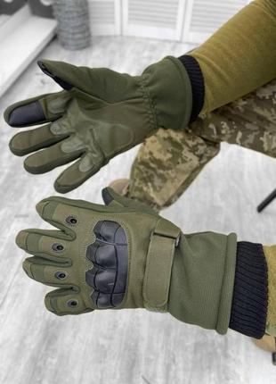 Зимові рукавички enigma lux сенсорні. рукавиці військові утеплені зимові