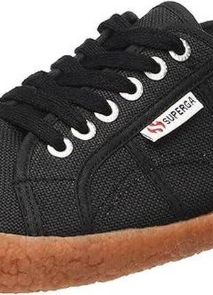 Кеды superga 2750 naked cotu черные 35 eu2 фото