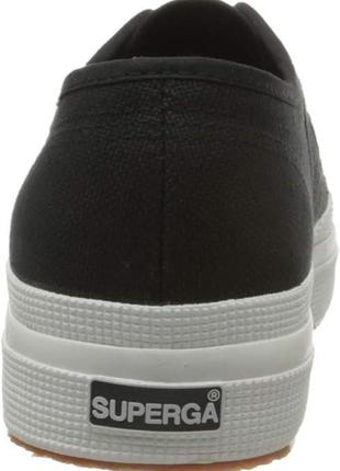 Кеды superga 2736 cotu черные 44.5 eu5 фото