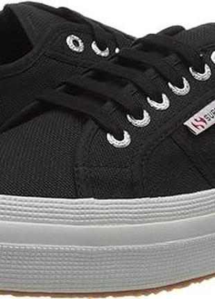 Кеды superga 2736 cotu черные 44.5 eu2 фото