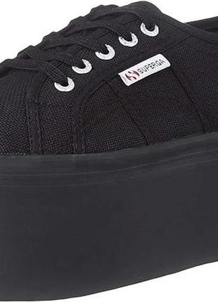 Кеды superga s00cdf0 черный 36 eu2 фото