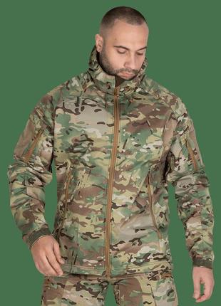 Костюм тактичний камуфляжний softshell 2.0 multicam мультикам2 фото