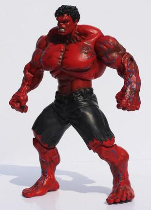 Игрушка фигурка халк рагнарек мстители resteq, костюм броня, красный халк 25см2 фото