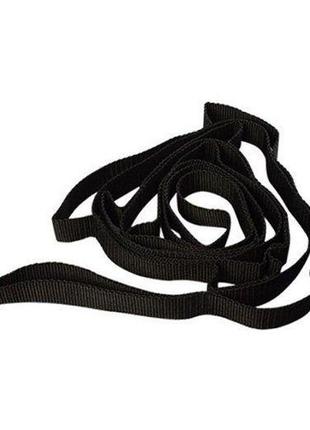 Ленточный эспандер для фитнеса на 8 секций ms 1562 черный (56394021), profi