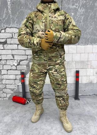 Тактичний костюм армійський, воєнний костюм на зиму -20, армійський костюм мультикам9 фото
