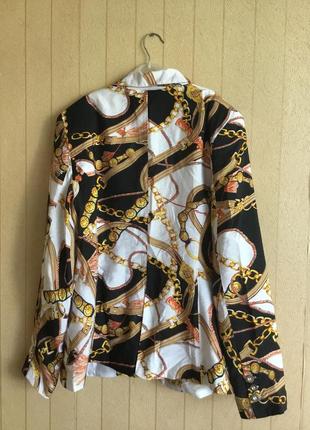 Легкий летний женский пиджак 48-50 размера3 фото
