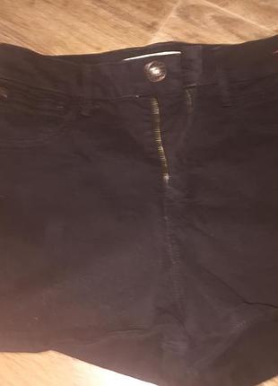 Чёрные шорты river island