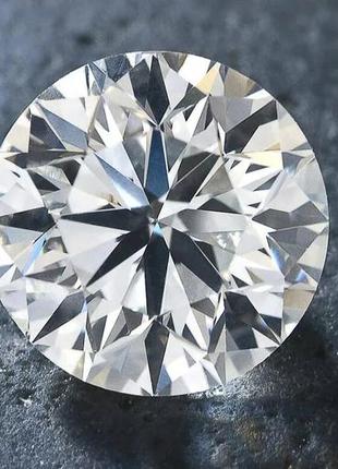 Муассанит 5мм 0.5ct искусственный диамант2 фото