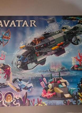 Конструктор lego avatar 75577 субмаріна мако