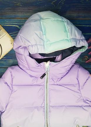 Яркая зимняя, теплая горнолыжная куртка для девочки на 3 года c&a3 фото
