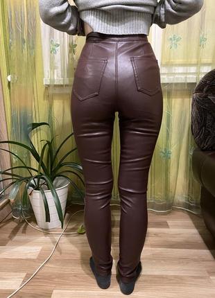 Шкіряні штани/штани під шкіру/штани еко шкіра