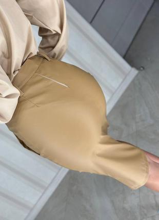 Женская кожаная юбка распродаж10 фото