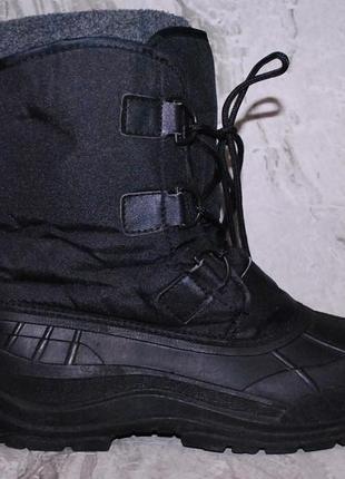 Зимние ботинки 44 размер черные