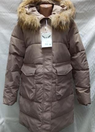 Жіноча зимова куртка m, l, xl, 2xl - 14262 фото