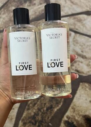 Парфюмированный спрей first love victorias secret оригинал