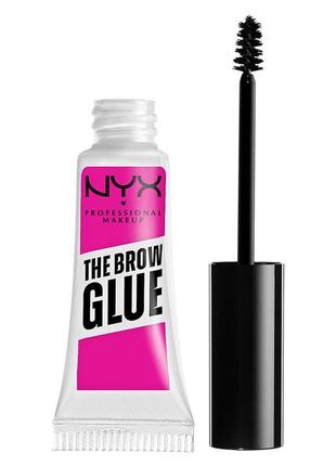 Стайлер для бровей nyx brow glue transparent прозрачный1 фото