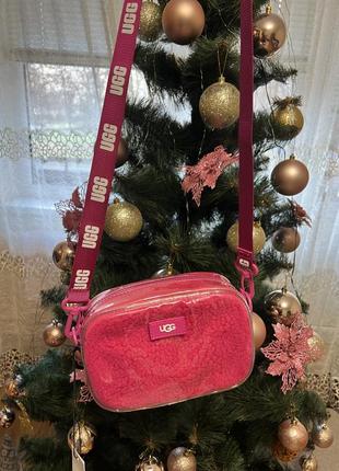 Новая сумка ugg в розовом цвете3 фото