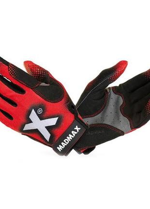 Перчатки для фитнеса mxg-101 xl черно-серо-красный (07626007)