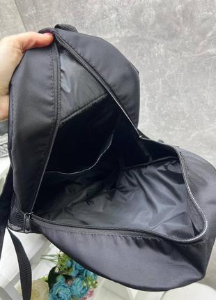 Чорний практичний стильний якісний спортивний рюкзак унісекс6 фото