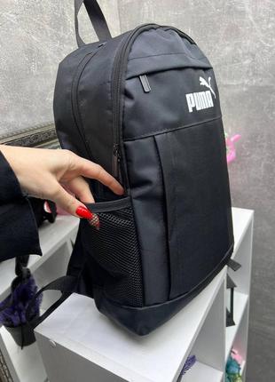 Чорний практичний стильний якісний спортивний рюкзак унісекс2 фото
