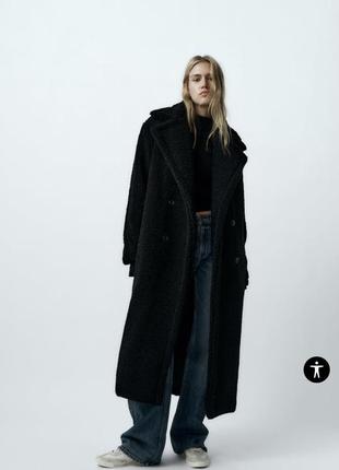 Шубка тедді zara