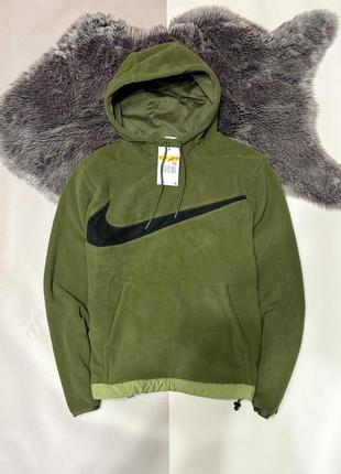 Нова чоловіча кофта nike swoosh sherpa с і м розмір