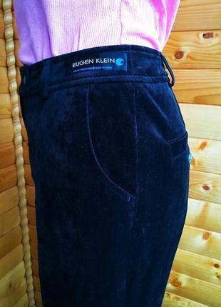Удивительные укороченные вельветовые брюки безупречного качества немецкого бренда eugen klein.3 фото