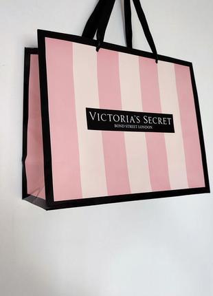 Victoria's secret bond street london пакет фирменный брендированный викториа секрет секрет пакетик упаковка подарков белья1 фото