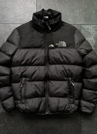 Мужская куртка зимняя the north face теплая до - 25*с черная пуховик мужской зимний норд фейс люкс  качества5 фото