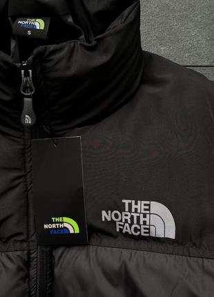 Мужская куртка зимняя the north face теплая до - 25*с черная пуховик мужской зимний норд фейс люкс  качества3 фото