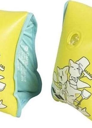 Нарукавники arena friends soft armband желтый дет 3-6y 95244-310