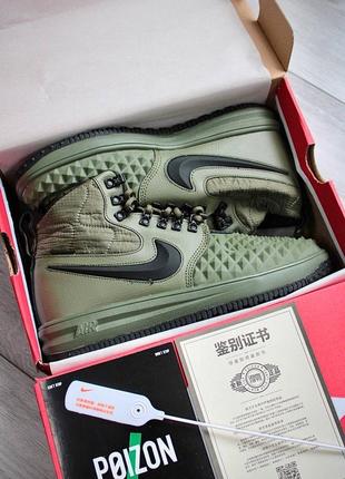 Nike lunar force 1 duckboot green