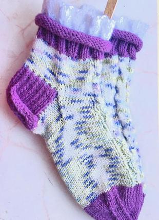 Вязаные носки для женщин