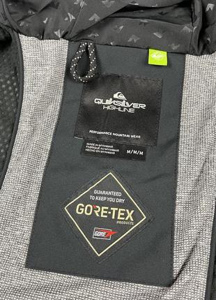 Нова чоловіча оригінальна гірськолижна куртка quicksilver gore-tex8 фото