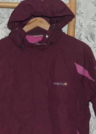 Утепленная куртка ветровка женская хл regatta спортивная4 фото
