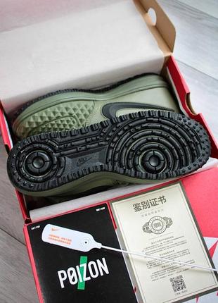 Nike lunar force 1 duckboot green7 фото