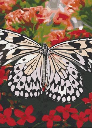 Картина по номерам бабочка art craft красавица в цветах 40х50 см 13119-ac