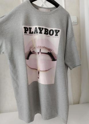 Футболка, платье playboy.8 фото