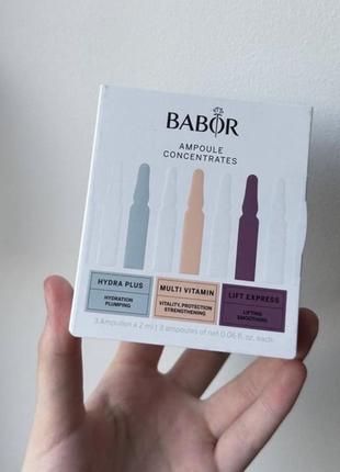 Набор babor ampoule concentrates3 фото