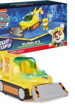 Щенячий патруль аква автомобіль трансформер кріплення paw patrol aqua pups rubble transforming