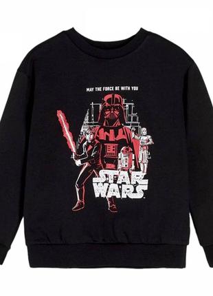 Дитячий світшот "star wars" чорний