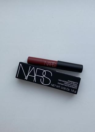 Олівець для губ nars powermatte high-intensity lip pencil1 фото