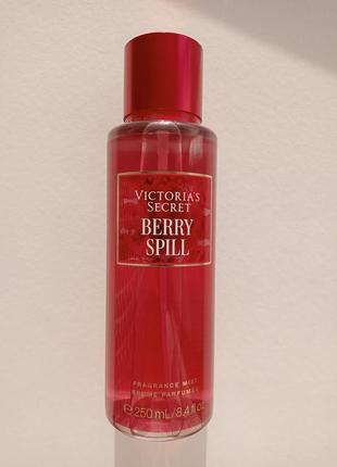 Victoria's secret парфюмированный мист mist berry spill виктория сикрет ягодный разлив 250 мл